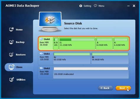 omv to disk clone